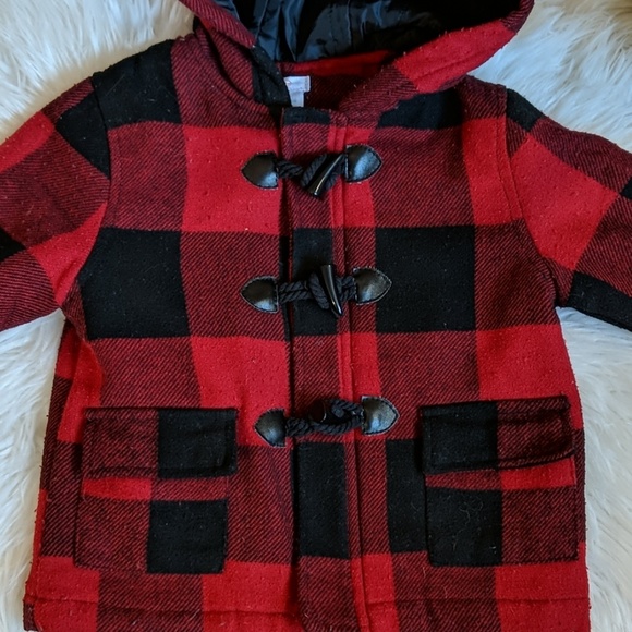 Joe Fresh Buffalo Check Winter Jacket - Picture 2 of 4